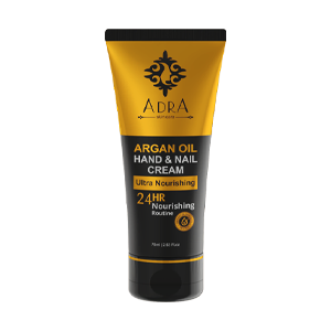 کرم مرطوب کننده دست و ناخن روغن آرگان آدرا حجم 75 میلی لیتر