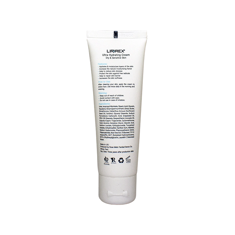 خرید کرم آبرسان قوی پوست های خشک و حساس لیپورکس حجم 50 میلی لیتر