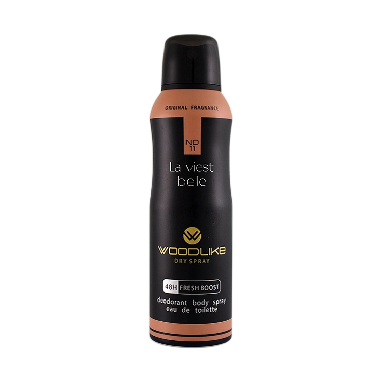 اسپری بدن زنانه وودلایک مدل La Viest Bele حجم 200 میلی لیتر