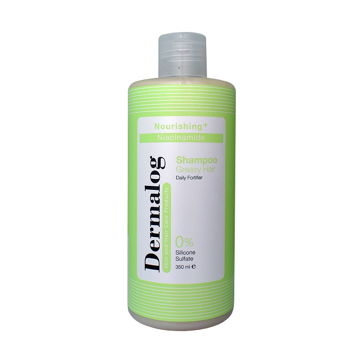 شامپو فاقد سولفات تقویت کننده موهای چرب درمالوگ حجم 350 میلی لیتر