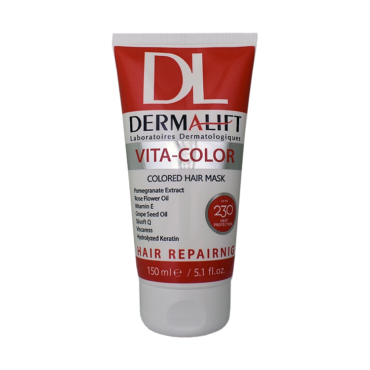ماسک موهای رنگ شده ویتا کالر درمالیفت حجم 150 میلی لیتر