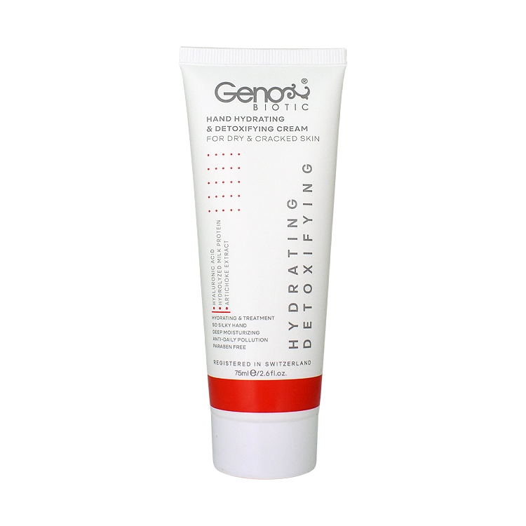 کرم دست مرطوب کننده پوست های خشک و آتوپیک ژنوبایوتیک حجم 75 میلی لیتر