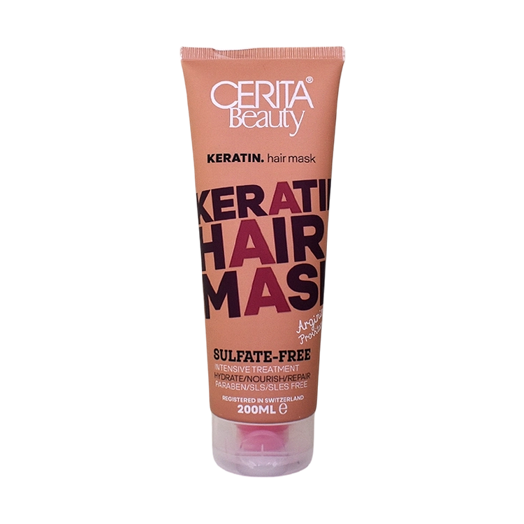 ماسک مو کراتینه فاقد سولفات سریتا حجم 200 میلی لیتر