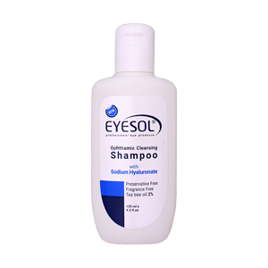 شامپو شستشوی پلک و مژه آیسول حجم 125 میلی لیتر