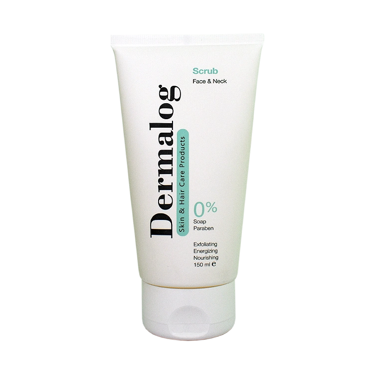 اسکراب صورت و گردن درمالوگ حجم 150 میلی لیتر