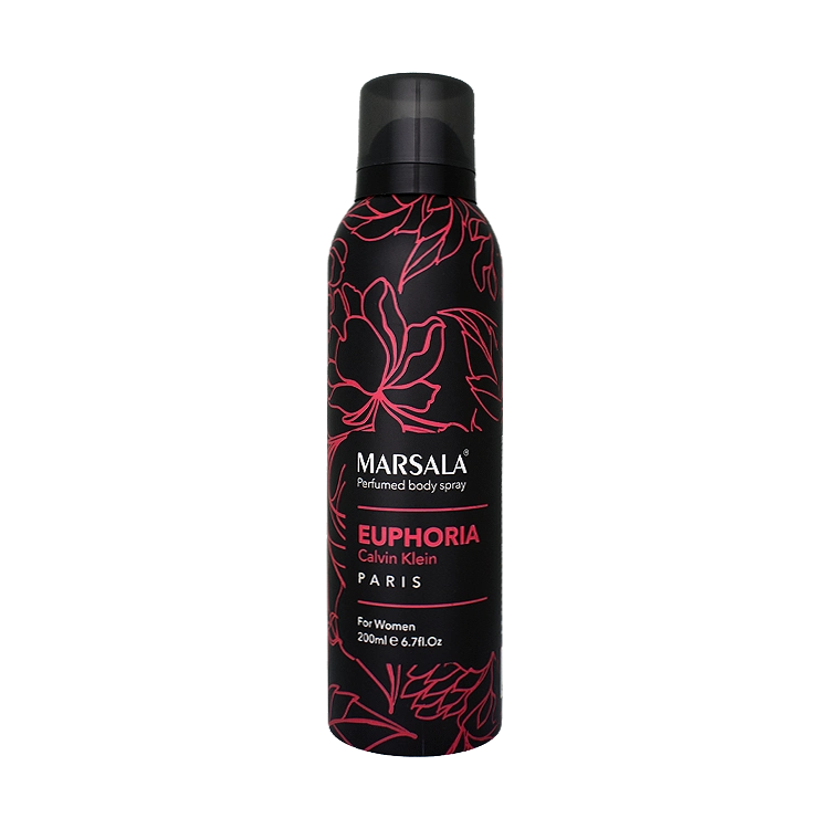 اسپری بدن زنانه مارسالا مدل Euphoria حجم 200 میلی لیتر