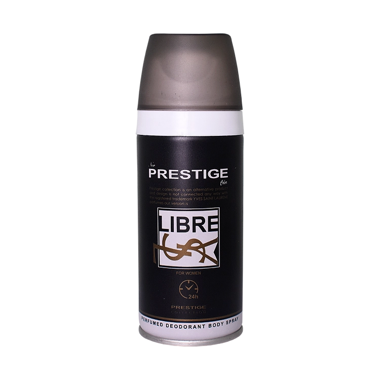 اسپری بدن زنانه پرستیژ مدل Libre حجم 150 میلی لیتر