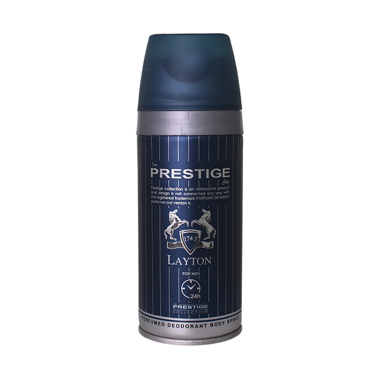 اسپری بدن مردانه پرستیژ مدل Layton حجم 150 میلی لیتر