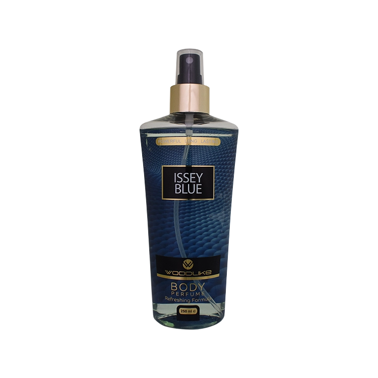 بادی اسپلش مردانه وودلایک مدل Issey Blue حجم 250 میلی لیتر