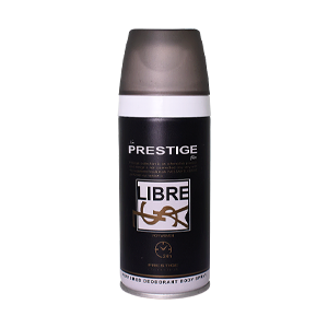 اسپری بدن زنانه پرستیژ مدل Libre حجم 150 میلی لیتر
