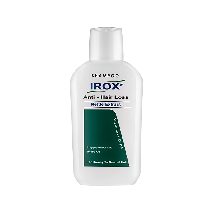 شامپو ضد ریزش عصاره گزنه ایروکس حجم 200 میلی لیتر