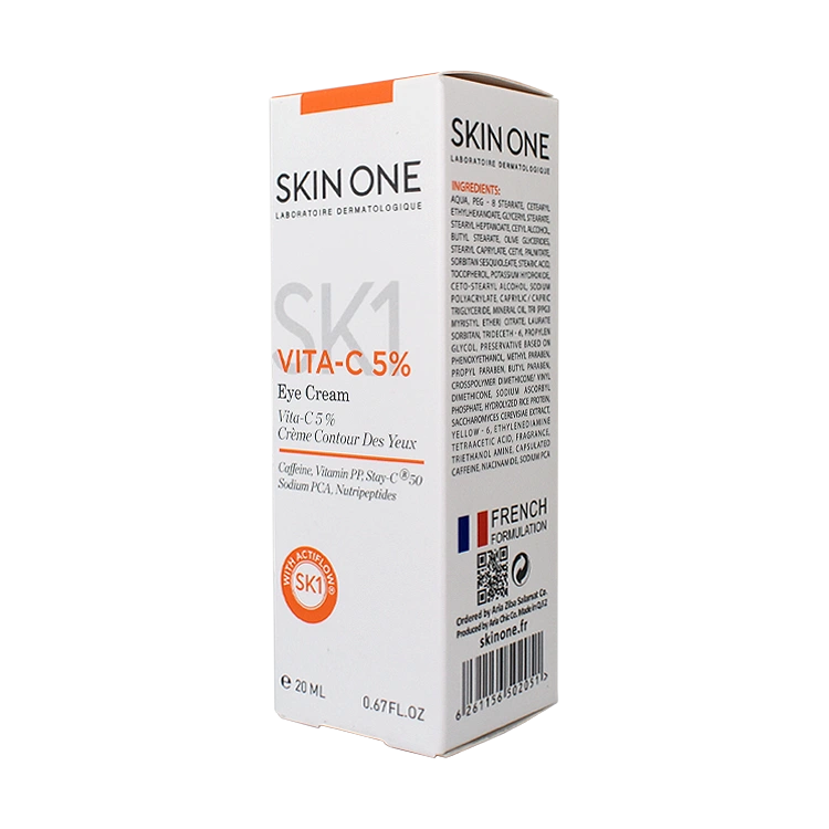 قیمت کرم دور چشم ویتامین سی 5 درصد اسکین وان حجم 20 میلی لیتر