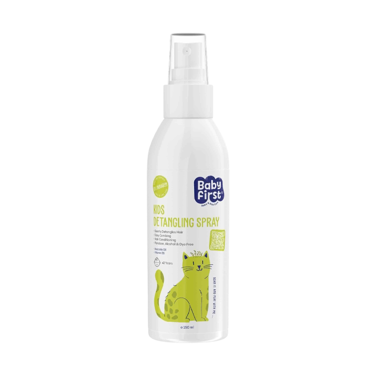 اسپری نرم کننده مو کودک بیبی فرست حجم 150 میلی لیتر