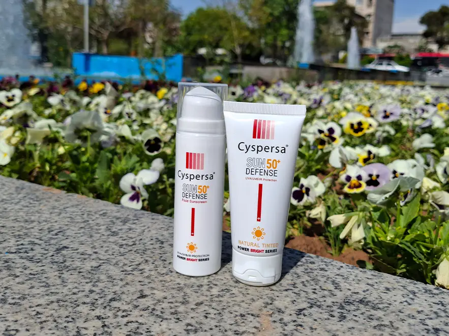 نقد و مقایسه کرم ضد آفتاب ضد لک بژ طبیعی سیسپرسا SPF50 حجم 50 میلی لیتر