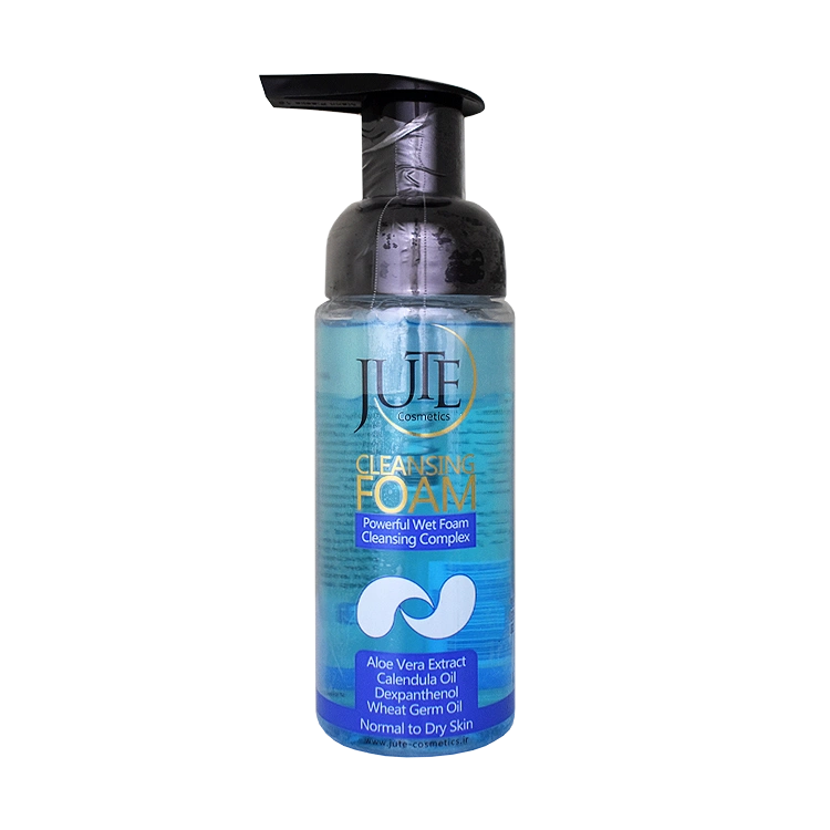 فوم شستشوی صورت پوست‌های خشک و معمولی ژوت حجم 150 میلی لیتر