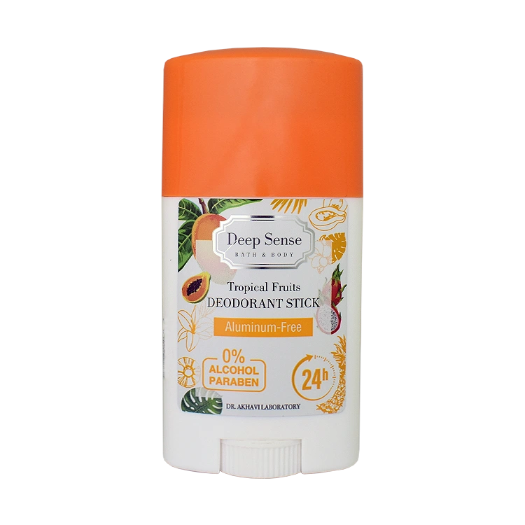 استیک ضد تعریق فاقد آلومینیوم میوه های استوایی دیپ سنس وزن 40 گرم