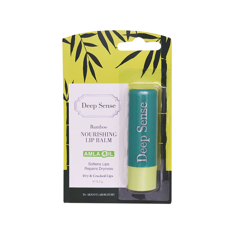 بالم لب نرم کننده بی رنگ درخت چای و بامبو دیپ سنس وزن 3.5 گرم
