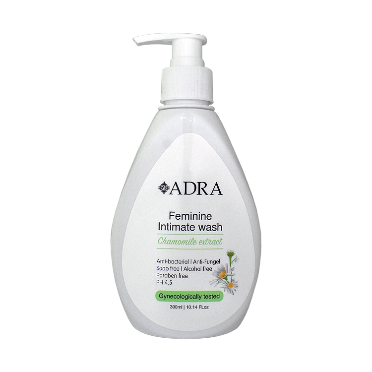 ژل بهداشتی بانوان عصاره بابونه آدرا حجم 300 میلی لیتر