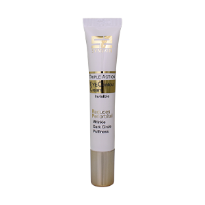 کرم دور چشم سه کاره بی رنگ ساین اسکین حجم 20 میلی لیتر