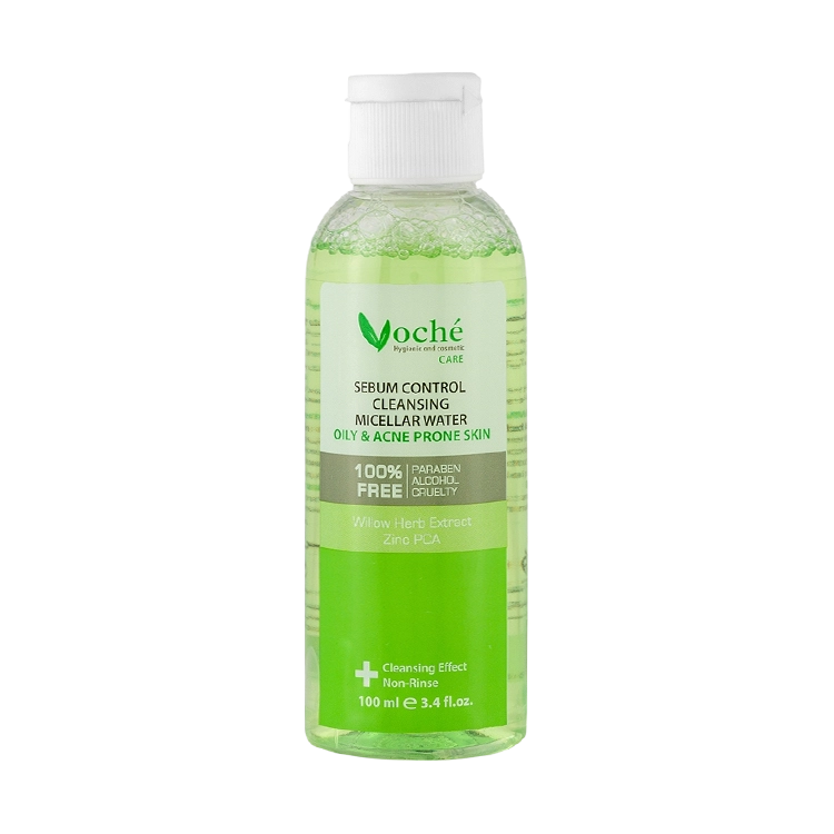 میسلار واتر پوست های چرب و جوشدار وچه حجم 100 میلی لیتر