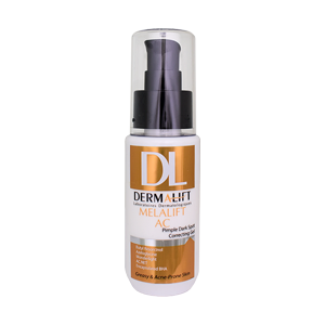 ژل روشن کننده پوست های چرب ملالیفت AC درمالیفت حجم 50 میلی لیتر