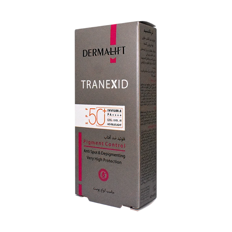 قیمت فلویید ضد آفتاب ضد لک بی رنگ ترنکسید درمالیفت SPF50 حجم 50 میلی لیتر