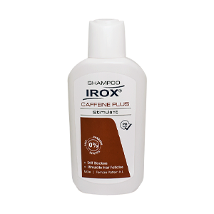 شامپو فاقد سولفات ضد ریزش کافئین پلاس ایروکس حجم 200 میلی لیتر
